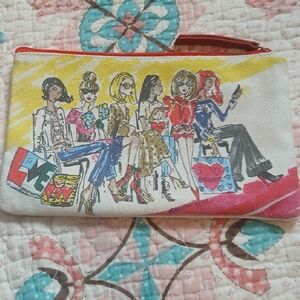 Colorful Illustrated Clutch